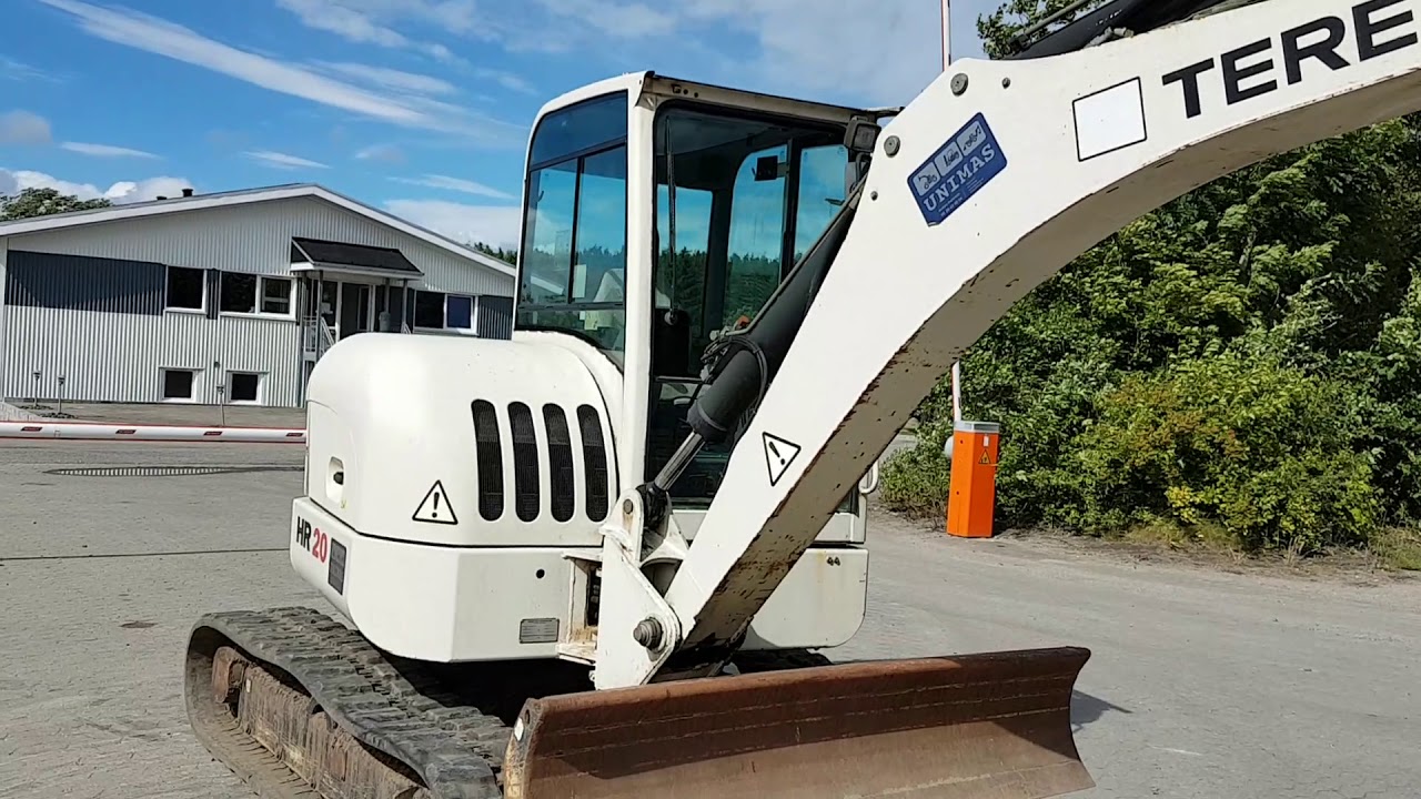 Autocollants & Décalques Pour Pelle TEREX HR20 - Pièce Générique - Fabriqué En France
