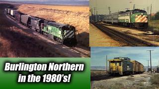 Burlington Northern in the 1980's