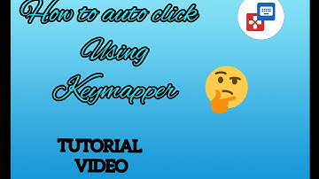 Keymapper tutorial how to auto click in mcpe.