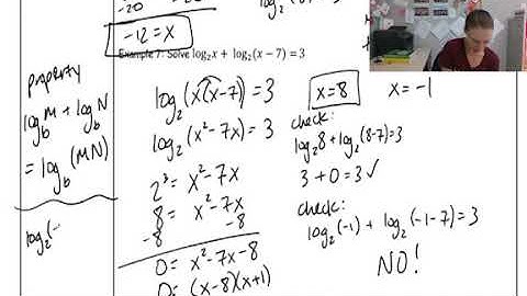 4.4 Solving Exponential and Logarithmic Equations