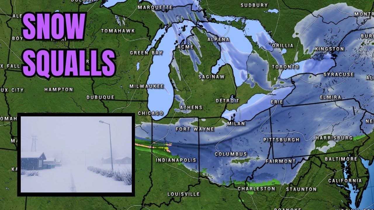 ️ Intense snow squalls possible New Year's Eve - YouTube