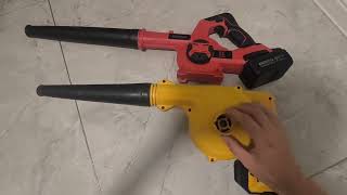#大有工具 大有4712 20v无刷锂电吹风机性能比我以前的小牌机器强但也并非完美。