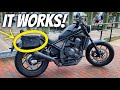 The Rebel 1100 SADDLEBAG SOLUTION (Works With Upswept Exhaust!)