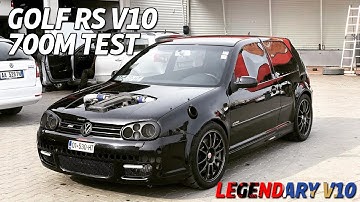 Crazy Golf MK4 RS6 V10 SWAP 700M TEST