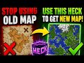 Stop using old map___use this heck to get new map! #minecraft