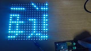 Ws2812B Led Matrix Controlled By Arduino Pro Micro Leonardo Atmega32U4