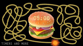 5 Minute Burger 🍔 Bomb 💣 Colorful Explosion