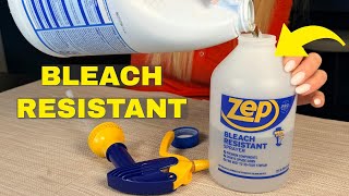 Zep Bleach Resistant Sprayer Test - Sprays Upside Down