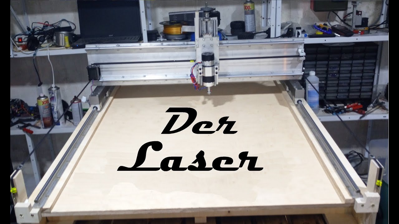Heute kam als letztes Bauteil der Laser an meine DIY Fräse,gesteuert über Estlcam,CNC Shield,Arduino