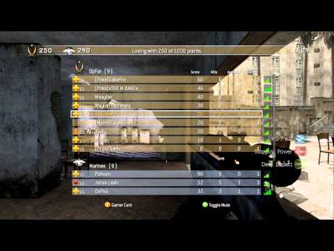 Random Trickshot On COD4 And Sick Song!!