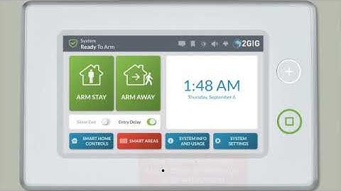 15. 2GIG GC3: Smart Areas (How to disarm/clear alarms)