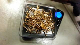 Avi Oziel Scraps an Advancd Traffic Control Module for gold recovery, 999 cast aluminum recovery.
