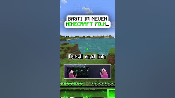 BASTI im neuen MINECRAFT FILM...
