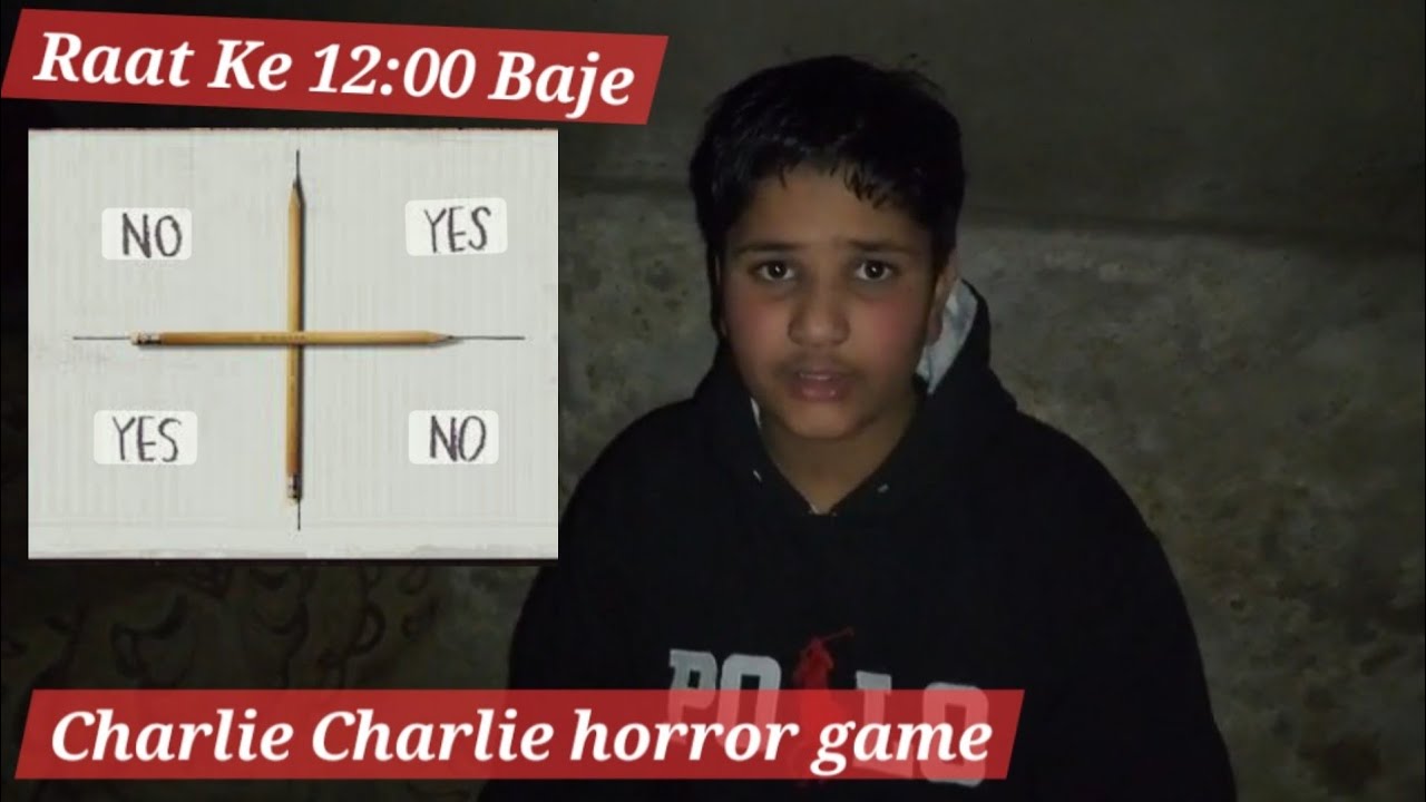 # horror video# Charlie Charlie game
