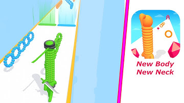 Long Neck Run - Gameplay Walkthrough - New Body, Neck - Level 102, 103