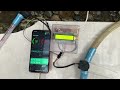 uji prototipe sistem monitoring debit air Blynk ESP32