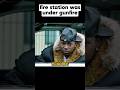 Fire station was under gunfire #shorts
