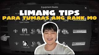 Limang Tips Para Tumaas Ang Rank Mo