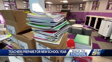 Middletown City School teachers gear up to welcome students back into the classroom
