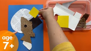 Intro to collage. Age 7+