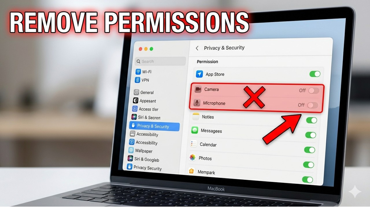 How To Remove App Permissions on Mac (Step-by-Step Guide) - YouTube