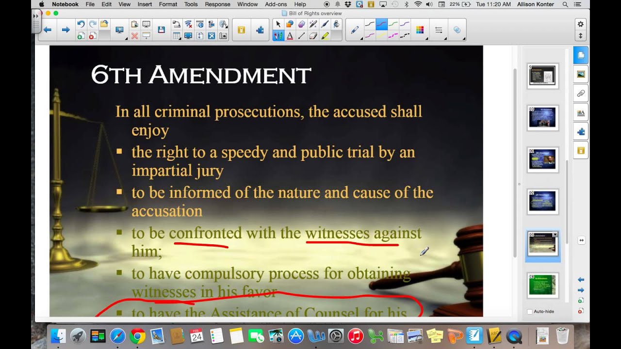 Bill of Rights 610 YouTube