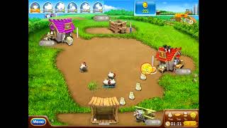 Веселая ферма 2 Кексовый пер 3 FarmFrenzy на золото