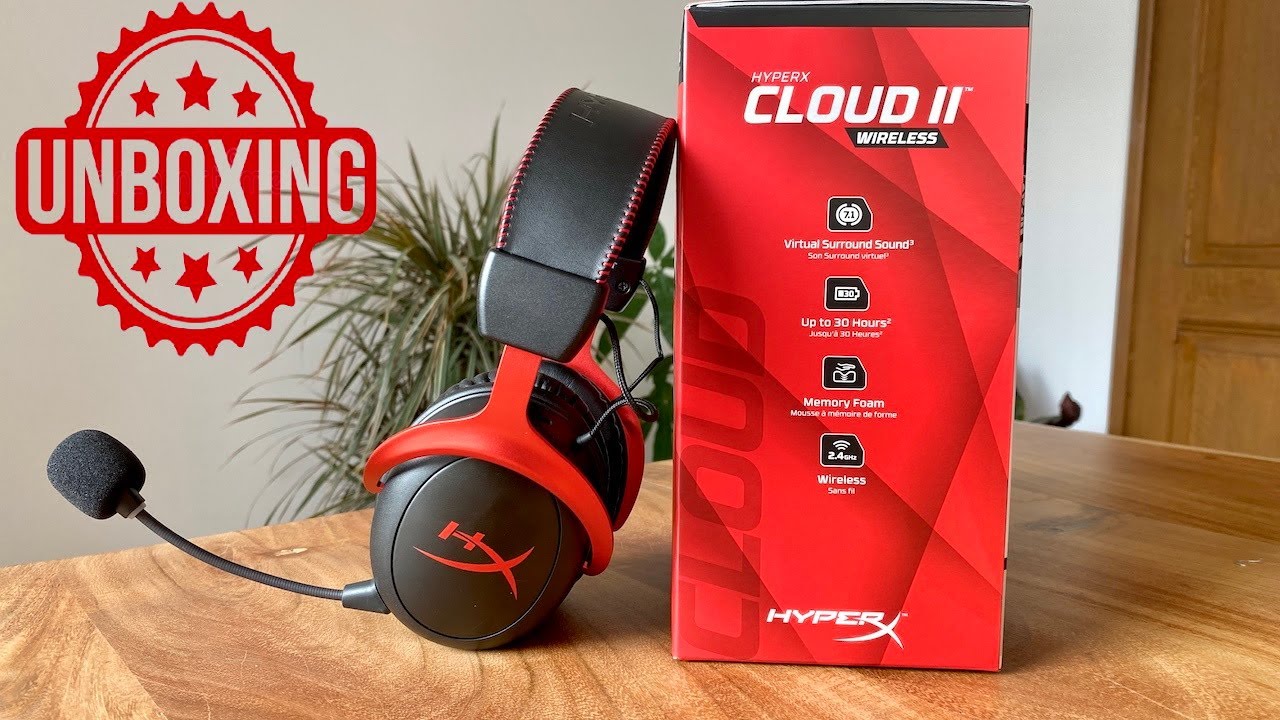 UNBOXING HYPER X CLOUD 2 + TEST DU MICRO - YouTube