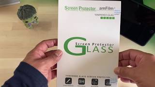 amFilm Screen Protector for iPad Mini 5 Install
