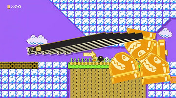 Celestial Sprint Speedrun (Super Mario Maker 2)