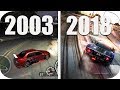 THE Evolution Of Drift In Racing Games 2003-2018