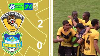 CARIOCA SÉRIE C 2026 - TAÇA WALDIR AMARAL - 3ª RODADA - TIGRES 2X0 CAACBRASIL