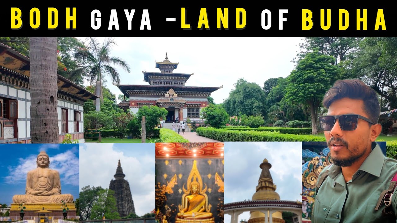 Mahabodhi Temple - बोध गया - Land of Buddha. Full Tour & History of Budha