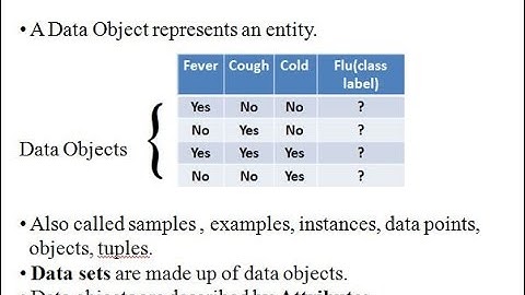 Data Objects, Attribute types & Patterns in Data Mining in Telugu | Giridhar | Part-2