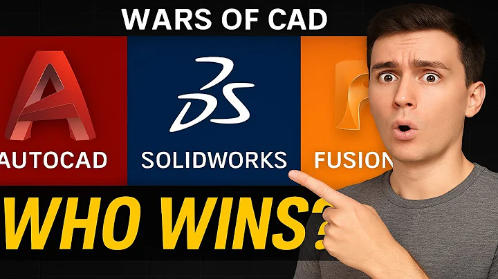 AutoCAD vs SolidWorks vs Fusion 360 – Which CAD Software Wins? | Full 2025 Comparison