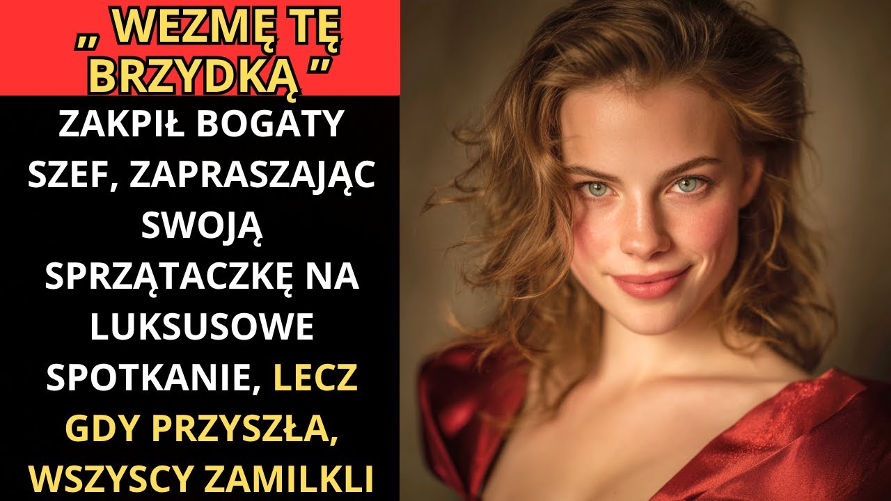„WEZMĘ tę BRZYDKĄ” zakpił SZEF milioner, lecz gdy SPRZĄTACZKA przyszła na spotkanie wszyscy ZAMILKLI