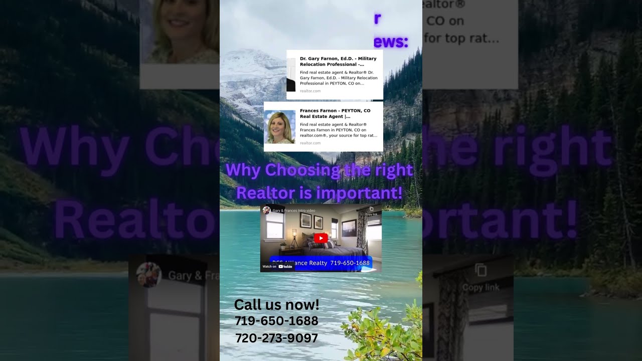 Colorado Realtors Dr. Gary & Frances discuss Banning Lewis Ranch - Realtor.com Intro