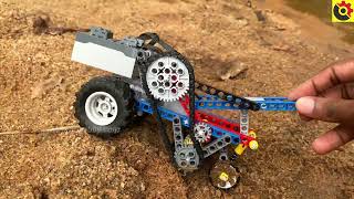 How to assemble a LEGO Hand Tractor step by step | DIY LEGO tractor #sritu_hobby #lego #diy