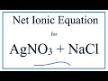 Net Ionic Equations and Spectator Ions