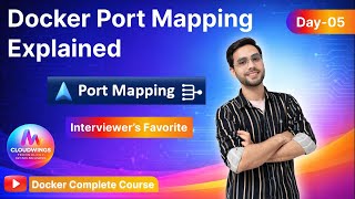Docker Port Mapping Explained 🔥 | -p Option Practical Demo | Interview Favorite | Day-05 (Hindi)