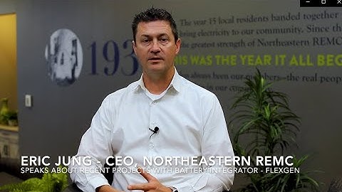 NREMC Talking about Energy Storage with FlexGen