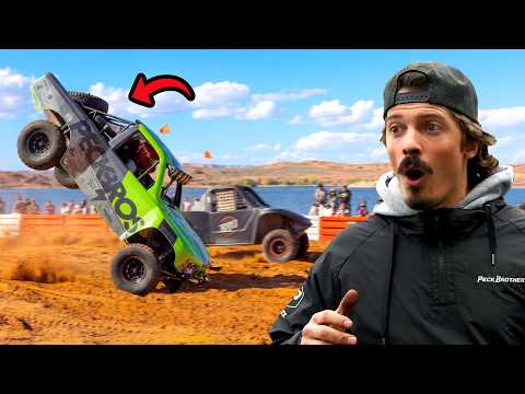 We Almost LOST Our Final Trophy Truck Race thumbnail