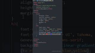 CSS Text Gradient #css