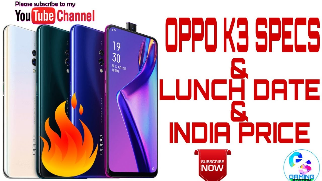 OPPO K3 FULL SPECS & LAUNCH DATE