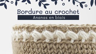 Bordure Ananas En Biais