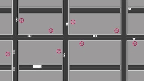 Construct 3 Traffic Simulator HTML Game