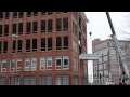 Crews begin demolition of General Electric building in Fort Wayne