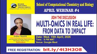 April webinar; 🧬 Multi-Omics in Real life; From Raw Data 📊 to Breakthrough Impact 🚀 screenshot 1