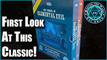 Temple of Elemental Evil by Goodman Games First Look