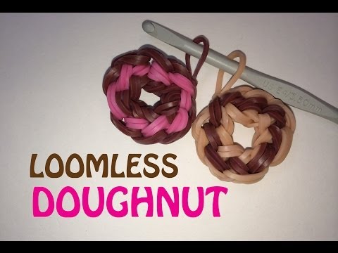 Rainbow Loom POP tarts charms(Loomless) - How to Loomless - Food